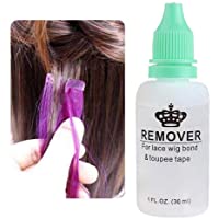 Pelucas Pegamento Remover- 30 Ml De Disolvente- Removedor De Cinta- Cabello Bond Remover- Para El Cordón Pelucas Y…
